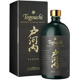 Віскі Togouchi Peated Japanese Blended Whisky 40% 0.7 л у подарунковій упаковці