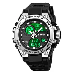 Чоловічий наручний годинник 2360BKSI Black-Silver Skmei acs0029964 - мініатюра 2