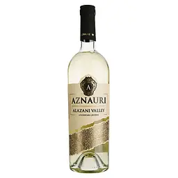 Вино Aznauri Alazani Valley белое полусладкое 0.75 л