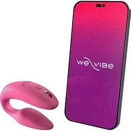 Вібратор We-Vibe Sync 2 Rose (SO8761) [108441] - мініатюра 4