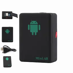 GPS трекер Mini A8 з прослуховуванням, GSM сигналізація, гпс трекер - мініатюра 8