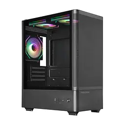 Корпус для ПК Prologix Lumi GM-01MAB Mesh Black - мініатюра 3