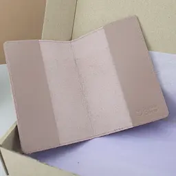 Подарунковий жіночий набір Handycover №54 (нюдовий) гаманець + ключниця + обкладинка на паспорт - мініатюра 4
