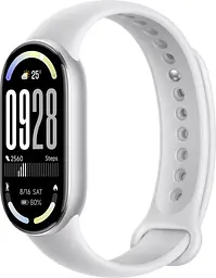 Фітнес-браслет Xiaomi Smart Band 10 glacier silver (BHR07PSGL) (Global Version) - мініатюра 1