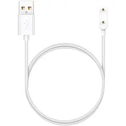 Зарядний пристрій Amazfeel для фітнес-браслета Huawei band 9, 8, 7, 6, 6Pro (USB - вхід) білий