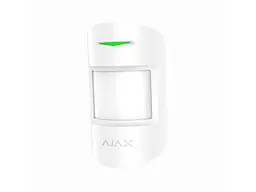 Датчик руху з мікрохвильовим сенсором Ajax MotionProtect Plus White (000009165) - мініатюра 2
