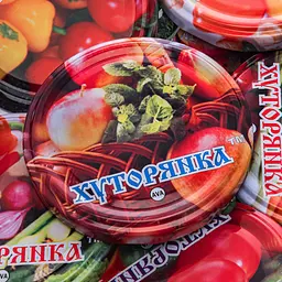 Кришка євро для консервації гвинтова закруткова твіст офф (20шт/пак), Хуторянка 86061 - мініатюра 4
