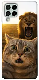 Чохол Demsky Shocked cat and lion для Samsung Galaxy M53 5G