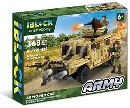 Конструктор Військова Машина Hummer IBLOCK Армія - мініатюра 1
