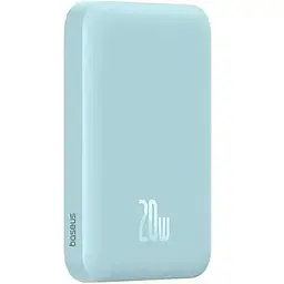 Портативна батарея Baseus Magnetic Mini Wireless Fast Charge 5000 mAh 20W P10022107313-00 Blue - мініатюра 2