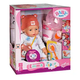Лялька BABY BORN – ЕММА-ТЕДДІ (43 cm, з аксесуарами) BABY born 836651 - мініатюра 9