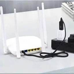Кабель для Wi-Fi роутера USB-DC 12V з перетворювачем для живлення від павербанка - мініатюра 6