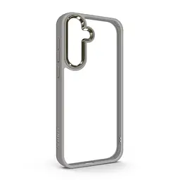 Чехол для Samsung Galaxy S25 Plus 5G, UNIT2, серый, ударопрочный, прозрачный противоударный чехол-накладка из TPU и поликарбоната (PC), с защитными бортиками, защита всего корпуса от ударов и царапин, ArmorStandart (ARM81841)