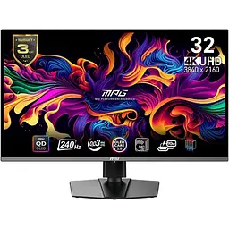Монітор MSI 31.5` MPG 321URX QD-OLED Black Curved 240Hz - мініатюра 5