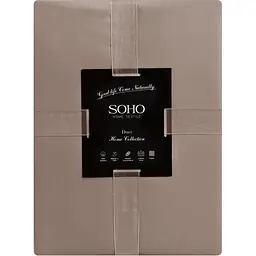 Комплект постільної білизни Soho Duet сімейний Beige/Mocha (Сімейний Duet 2шт-150*200 Beige/) - мініатюра 3