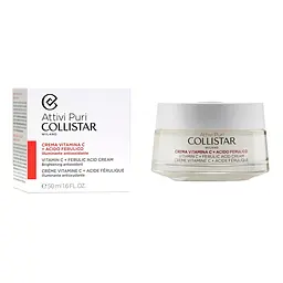 Крем для обличчя Collistar Pure Actives Vitamin C+ Ferulic Acid, з вітаміном С та феруловою кислотою, 50 мл - мініатюра 3