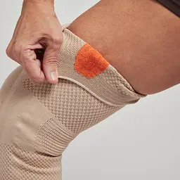 Наколінник Rodisil 3D в'язка гнучкі бічні вставки 8104 Orliman S/2 : (стегна 41-44/голень 31-34) - мініатюра 4