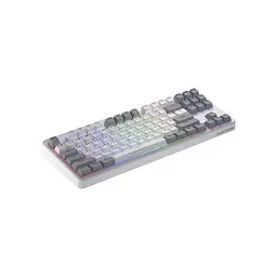 Клавіатура Hator Rockfall 3 Mecha TKL QMK/VIA Orange Wireless White (HTK851UA) - мініатюра 4