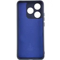 Чохол Silicone Cover Lakshmi Full Camera (A) для TECNO Spark 10 Синій / Midnight Blue - мініатюра 2