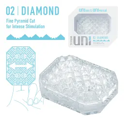 Мастурбатор Tenga UNI Diamond - миниатюра 3