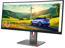 Монітор Lenovo P34WD-40 34 (64ADGAT1UA) - мініатюра 2