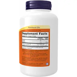 Лляна олія Now Foods Flax Oil Org 1000 мг 120 капсул - мініатюра 2