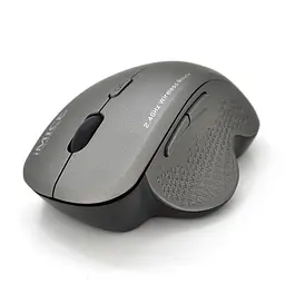 Мышь беспроводная iMICE G-6, 6 кнопок, 1600 DPI, 1xAA, 2.4Ghz 10м Grey - мініатюра 2