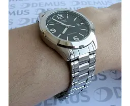 Чоловічі кварцові годинники наручні японські оригінальні Casio MTP-1259D-1AEF (модуль №2784) - мініатюра 2