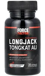 Longjack екстракт кореня еврикоми довголистої 500 мг 30 капсул Force Factor - мініатюра 4
