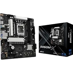 Материнська плата AsRock B860M-X (1851/B860, 2xDDR5, PCIex16, HDMI/DP, 4xSATA, 2xM.2, 2.5Glan, 7.1ch, mATX) - мініатюра 5