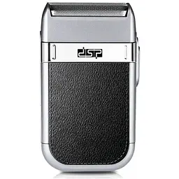 Акумуляторна чоловіча електробритва DSP 60019 сухе вологе гоління бороди і вусів шейвер USB 3 Вт Сірий