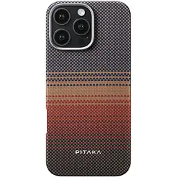 Чохол PC Pitaka with MagSafe для Apple iPhone 16 Pro (6.3) Sunset - мініатюра 2