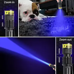 Ультрафіолетовий ліхтарик LED Por DARKBEAM UV 365nm Light Woods лампа Blacklight - мініатюра 5