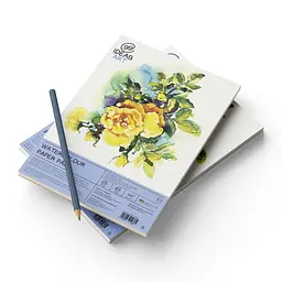 Склейка для акварелі CP, А4 230 г/м2, 15 аркушів, (100% бавовна), 99IDEA9-WP1A4 - мініатюра 2