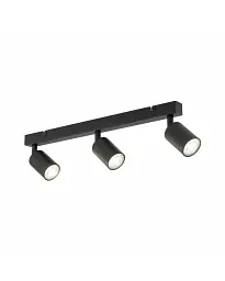 Світильник поворотний, спот TK Lighting 6176 Top GU10 3x10W IP20 Bk - мініатюра 3