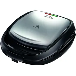 Мультимейкер Tefal Snack Time 3в1, 700 Вт чорно-сірий (SW341D12) - мініатюра 3