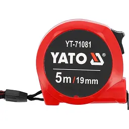 Рулетка Yato 5 м x 19 мм (YT-71081)