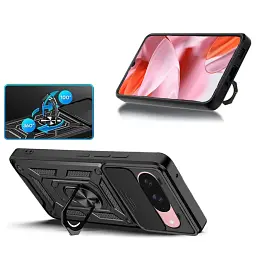 Панель BeCover Military для Google Pixel 9 Black (712184) - мініатюра 2