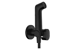 Гігієнічний душ Hansgrohe Bidette 1jet S зі шлангом та тримачем matt black 29232670