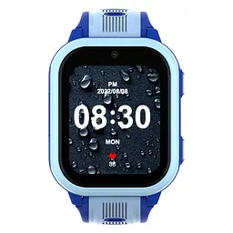Розумний дитячий годинник Lemfo KT41 з GPS трекером і 4G SIM-карткою Смарт-годинник для дитини камерою, прослушкою, 16 Гю памʼятю та YouTube, TikTok і Viber До 5 днів роботи Синій - мініатюра 2