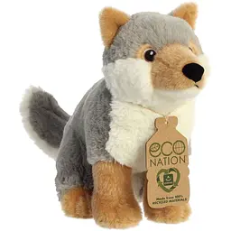 Іграшка м'яконабивна Aurora ECO Вовк, 24 см (200039G) - мініатюра 2