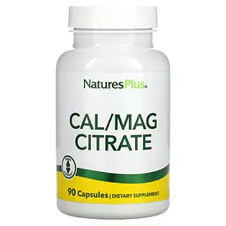 Комплекс Кальцій та Магній Цитрат Cal/Mag Citrate - 90 капсул