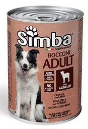 Консерва для собак Simba з ягням 415 гр