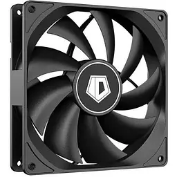 Вентилятор 120 мм ID-Cooling FL-12025K чорний 120x120x25 мм 1250 об/хв 21 дБ 3-pin