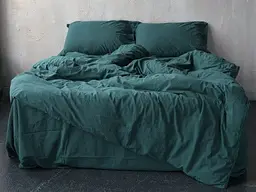 Постільна білизна Naturel Standart Green Варена Бавовна Limasso pbe0051859 - мініатюра 2