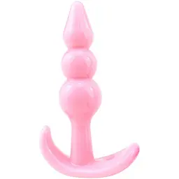 Анальна пробка Lovesecret Sensual T-Plug 07 9.3 см (рожевий)