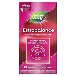 Вітаміни та мінерали Nature's Way Estrobalance with Absorbable BR-DIM, 60 таблеток
