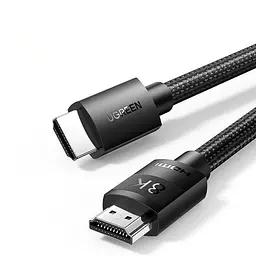 Кабель HDMI надшвидкісний 8K/60Гц UGREEN 48 Гбіт/с плетений HDR Dolby Vision HDR10 2.1 3м (HD150)