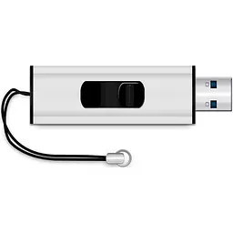 Флеш-накопичувач MediaRange 32GB USB flash drive USB 3.0 black/silver (MR916) - мініатюра 3