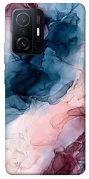 Чохол Demsky Рожево-блакитні розводи для Xiaomi 11T/11T Pro